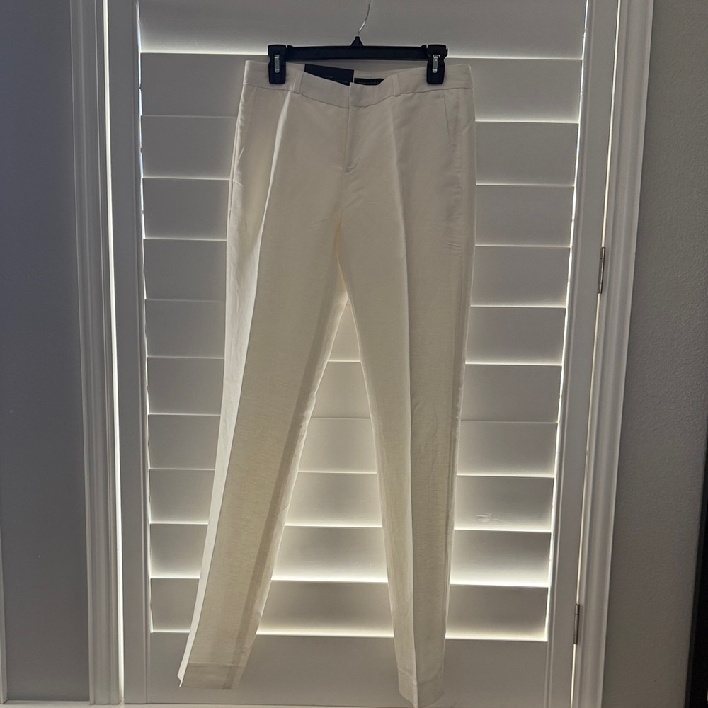 Banana Republic Women’s Linen Cream Pants